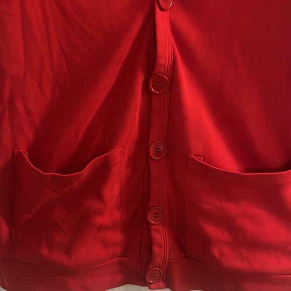 V-neck oversized cardigan - Picture 2 of 3